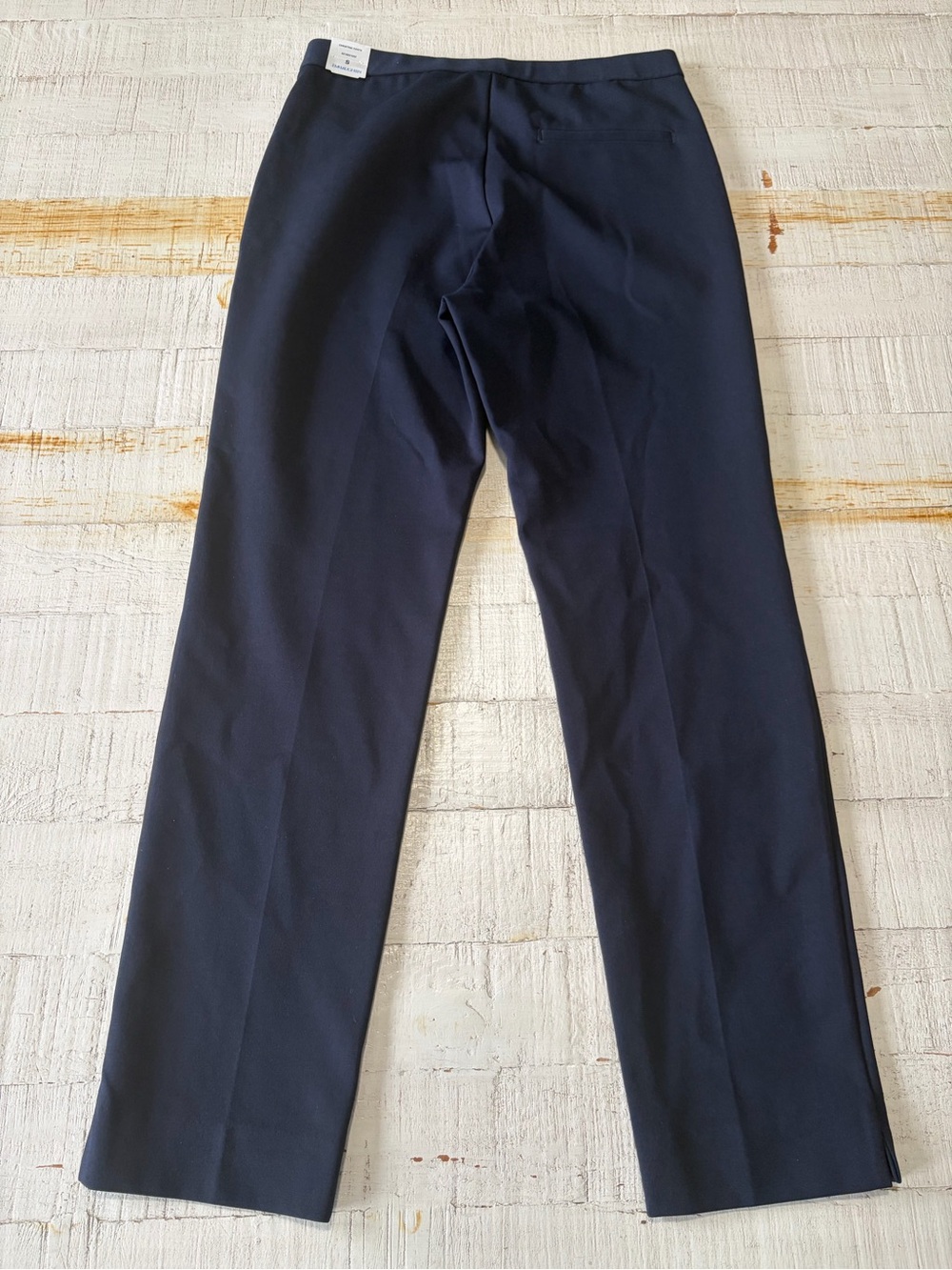 J. McLaughlin Christina Pants NWT size Small in Winter Navy Pull On Stretch - Picture 11 of 12